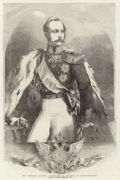 Jeho císařské veličenstvo Alexandr II od English School
