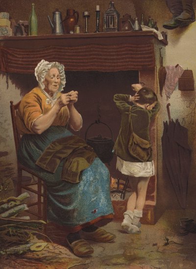 Jeho jediný pár (chromolit) od English School