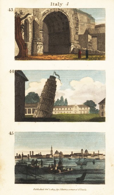Historické pohledy na Itálii od English School