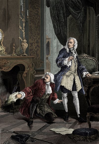 Hénault a Voltaire od English School
