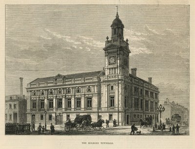 Radnice Holborn, Londýn od English School