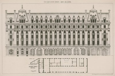 Hotel Holborn viadukt, Londýn od English School