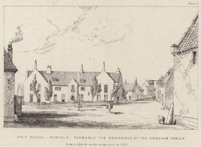 Holt škola, dříve sídlo rodiny Greshamů od English School