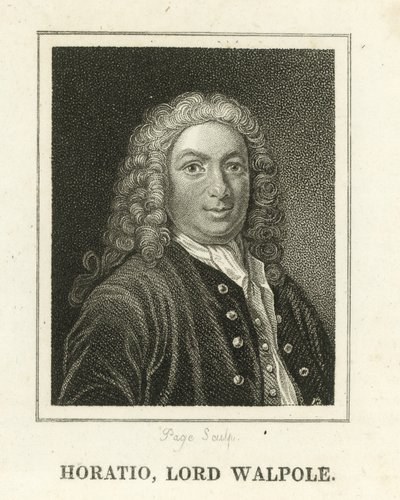 Horatio, Lord Walpole (rytina) od English School