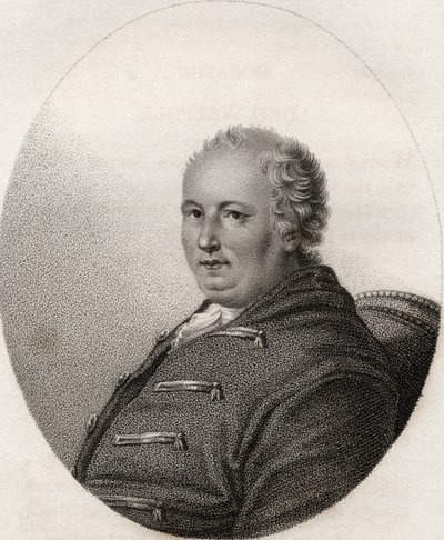 Horatio Walpole, vyryl Geremia, ilustrace z „Katalogu královských a vznešených autorů, svazek IV“, vydaného v roce 1806 od English School