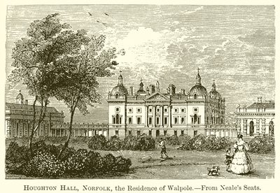 Houghton Hall, Norfolk, rezidence Walpole od English School