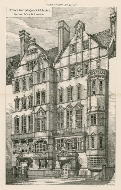 Domy na Cadogan Square, Chelsea od English School