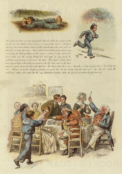 Jak se Jacky Marlinspike vrátil domů včas na vánoční pudink (barva litho) od English School