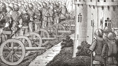 Jak hrabě de Foix zaujal silná místa v Guienne, 1878 od English School