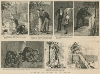 Humours of Gardening v Londýně od English School