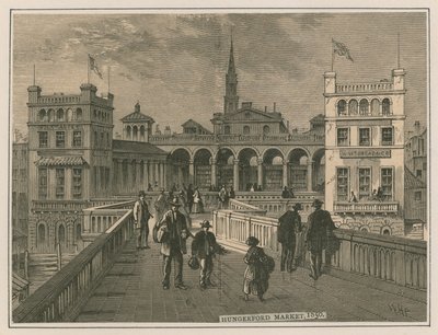 Hungerford Market, Londýn od English School