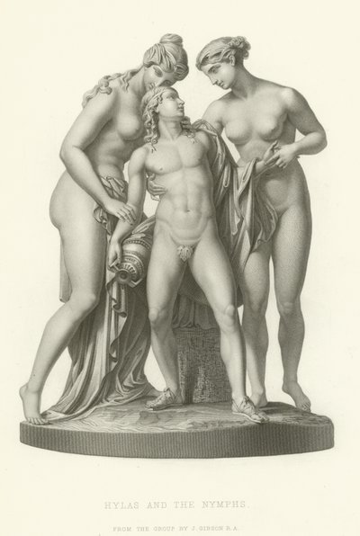 Hylas a nymfy od English School