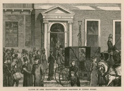 Nemoc lorda Beaconsfielda: znepokojení vyšetřovatelé na Curzon Street v Londýně od English School