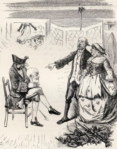 Ilustrace podle J. Leecha k básni 