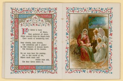 Ilustrace pro O Little Town Of Bethlehem od English School