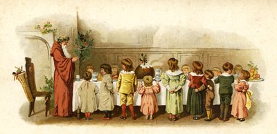 Ilustrace pro příchod Ježíška od English School