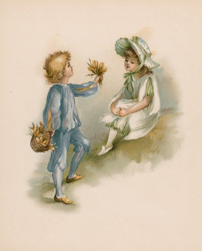 Ilustrace k filmu Jazyk květin (chromolit) od English School