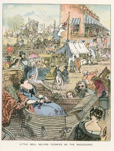 Ilustrace pro The Old Curiosity Shop od English School