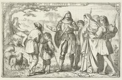 Ilustrace pro The Pilgrims Progress od Johna Bunyana od English School