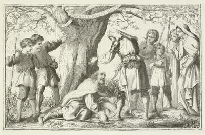 Ilustrace pro The Pilgrims Progress od Johna Bunyana od English School