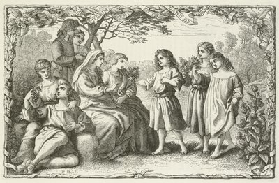 Ilustrace pro The Pilgrims Progress od Johna Bunyana od English School