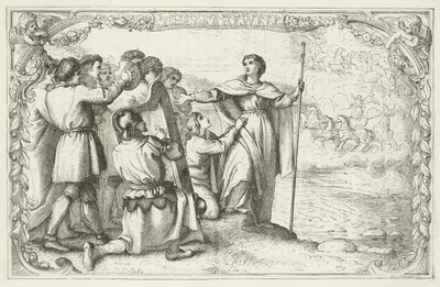 Ilustrace pro The Pilgrims Progress od Johna Bunyana od English School
