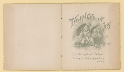 Ilustrace k Tidings Of Joy od Dory Ross od English School