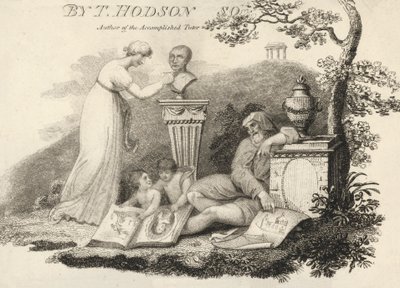 Ilustrace z knihy Thomase Hodsona, autora knihy Accomplished Tutor (rytina) od English School