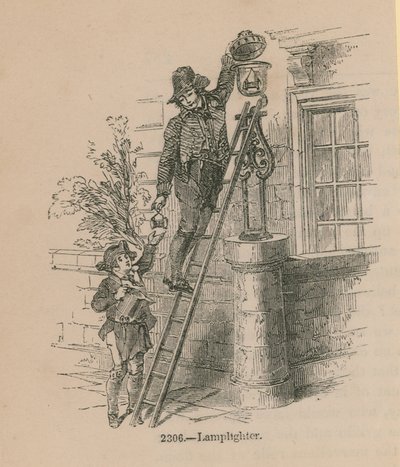 Ilustrace lampáře od English School