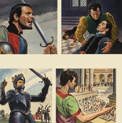 Obrázky ze Shakespeara od English School