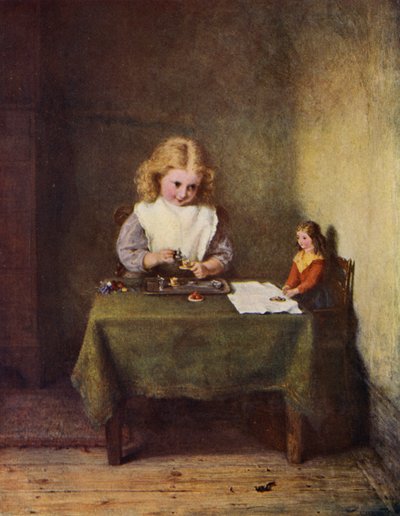 V jeslích (barevné lito) od English School