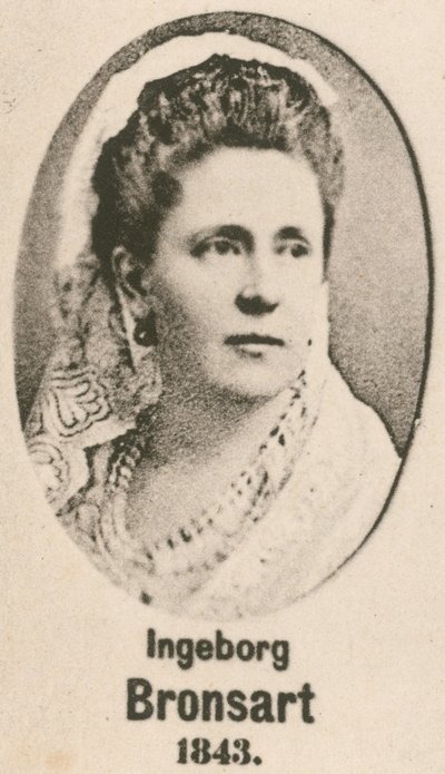 Ingeborg Bronsart (rytina) od English School