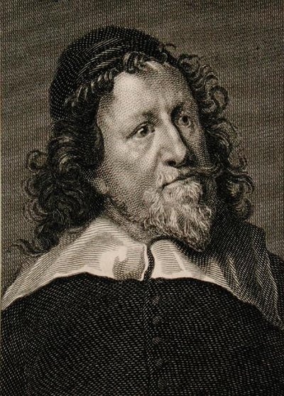 Inigo Jones (1573-1652) (rytina) od English School