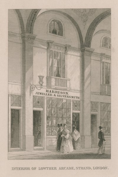 Interiér Lowther Arcade od English School