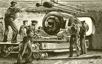 Interiér věže Ironclad od English School