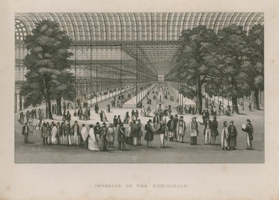 Interiér Velké výstavy, 1851 od English School
