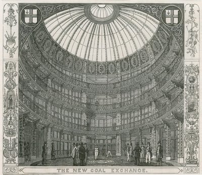 Interiér New Coal Exchange, Thames Street od English School