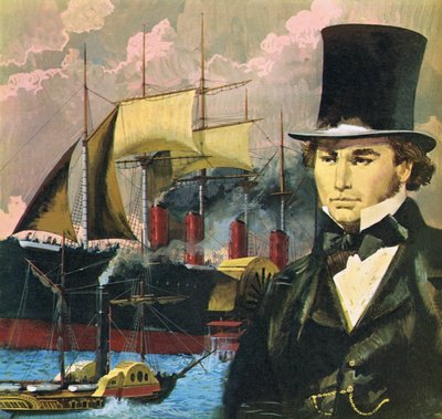 Isambard Kingdom Brunel a Great Eastern od English School