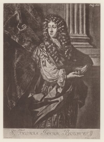 Isham, sir Thomas (litho) od English School