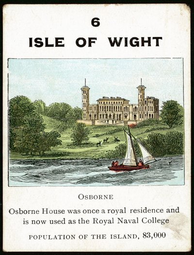 Isle of Wight (barevné lito) od English School