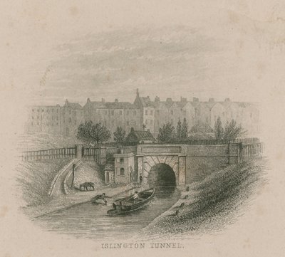 Islingtonský tunel, Regents Park, Londýn od English School