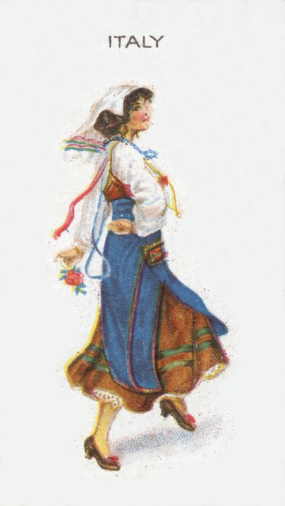 Itálie, 1915 od English School