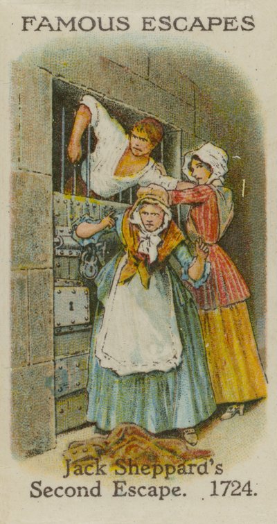 Druhý útěk Jacka Shepparda, 1724 od English School