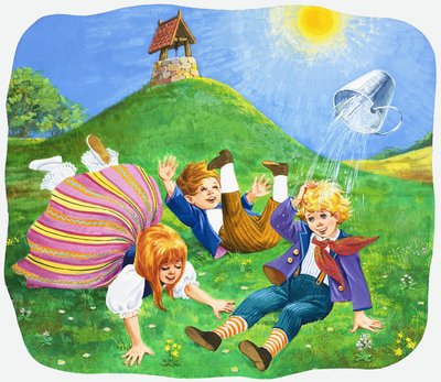 Jack a Jill šli do kopce od English School