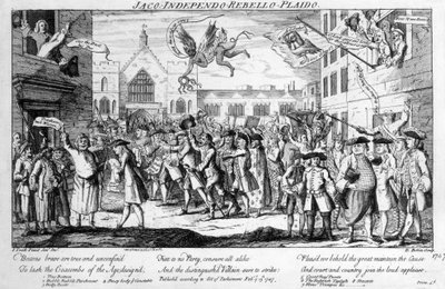Jaco-Independo-Rebello-Plaido, po Henry Fielding, 1747 od English School