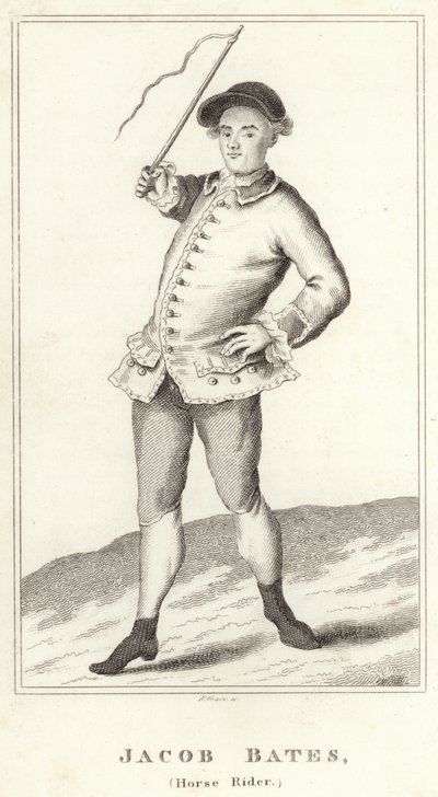 Jacob Bates, jezdec na koni od English School