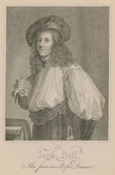 Jacob Hall, slavný provazový tanečník od English School