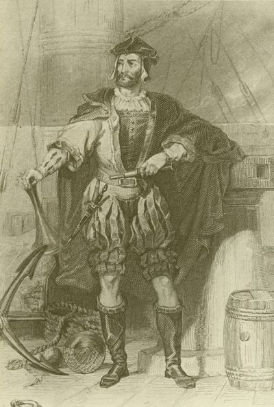 Jacques Cartier (1494-1557, francouzský cestovatel od English School