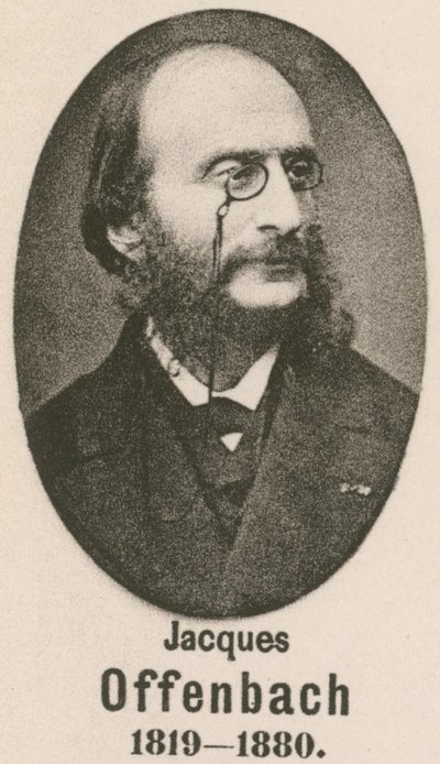 Jacques Offenbach (rytina) od English School