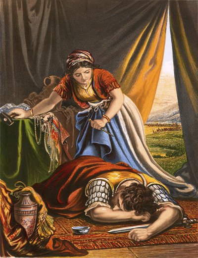 Jael a Sisera od English School
